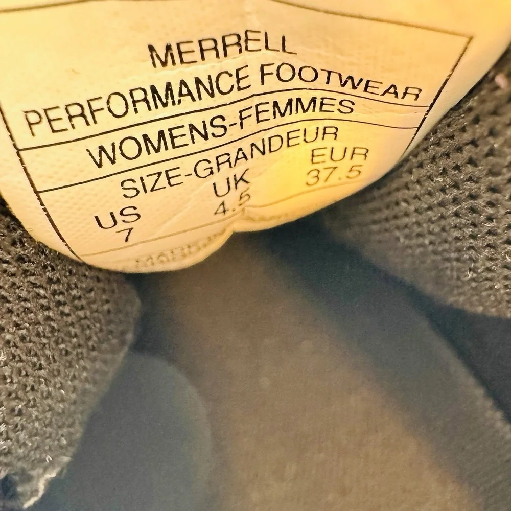 Merrell Women's Accentor 2 GTX Hiking Shoes Women's Size 7 Gore-tex Waterproof‎